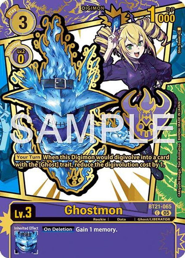 Ghostmon (Rare Pull)(EX11) - BT21-065 - Common