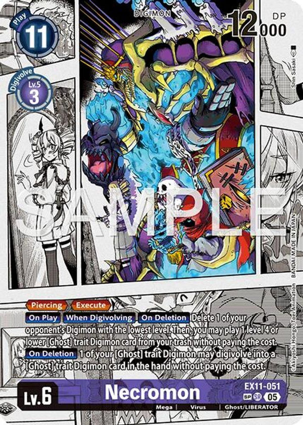 Necromon (SP)(Manga) - EX11-051 - Super Rare