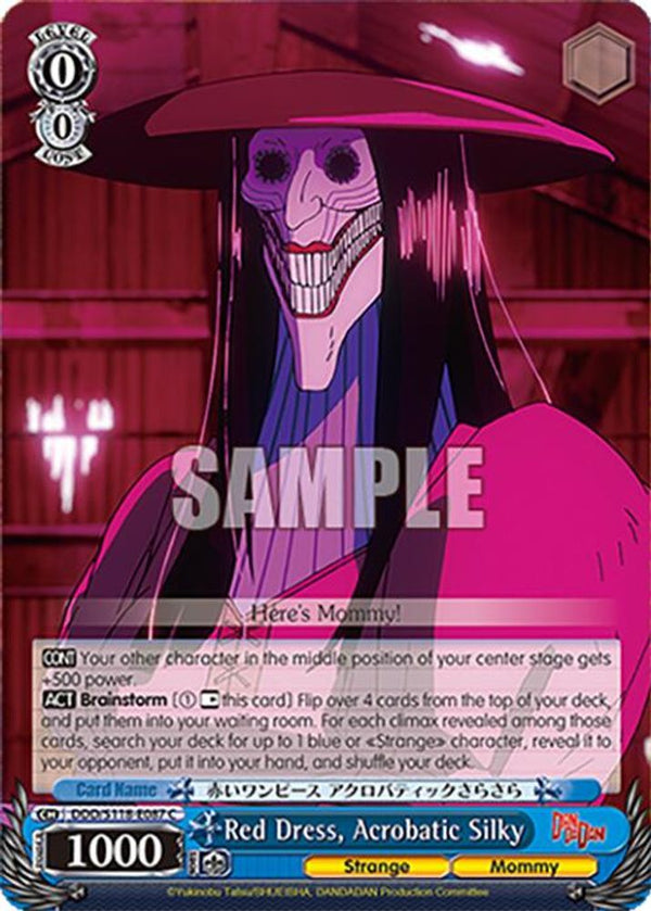Red Dress, Acrobatic Silky - DDD/S118-E087C - Common
