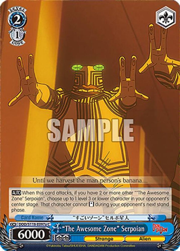 "The Awesome Zone" Serpoian (A) - DDD/S118-E097aC - Common