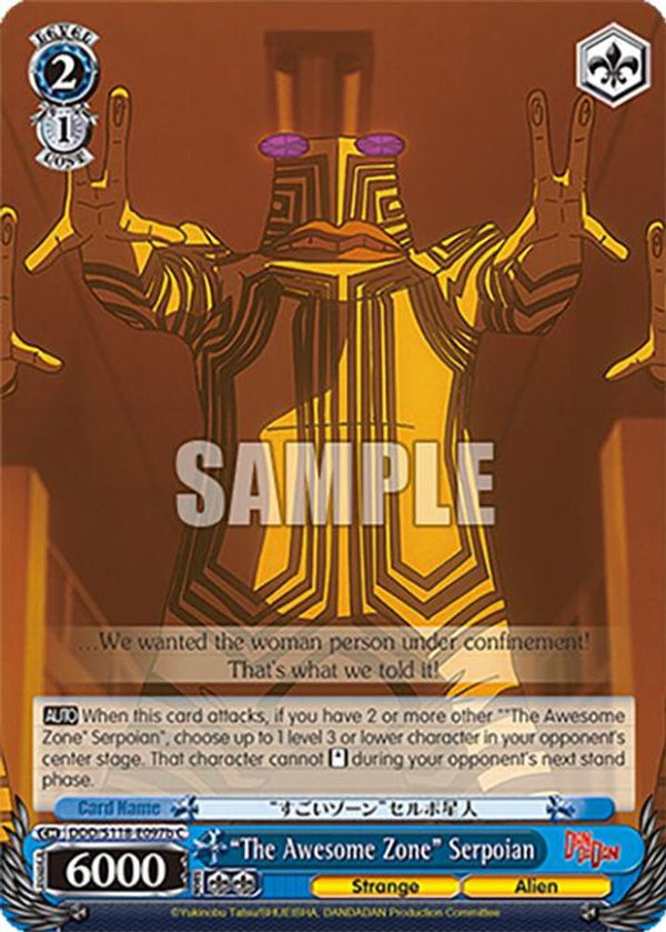"The Awesome Zone" Serpoian (B) - DDD/S118-E097bC - Common