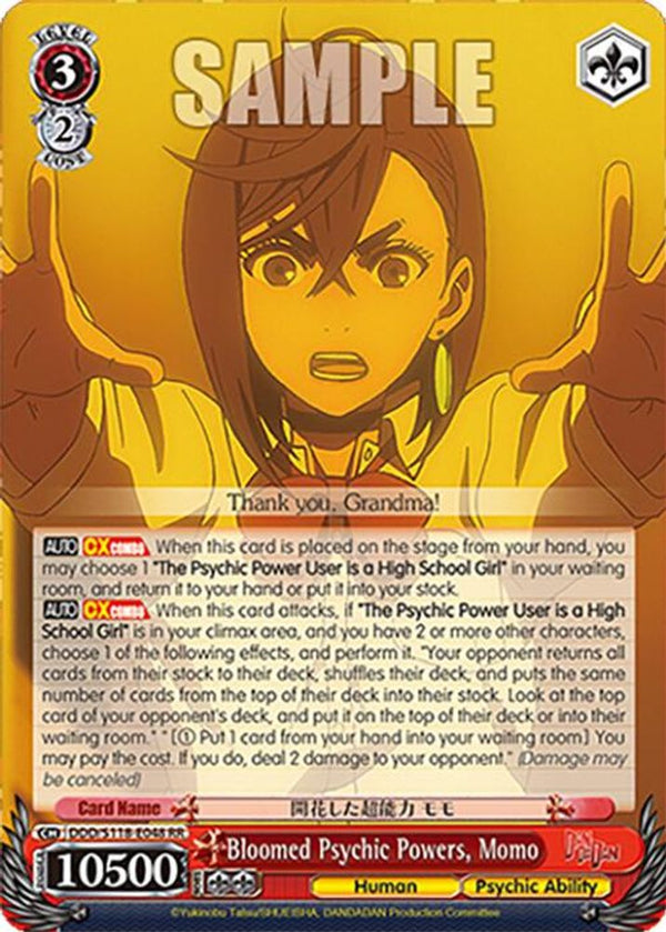 Bloomed Psychic Powers, Momo - DDD/S118-E048RR - Double Rare