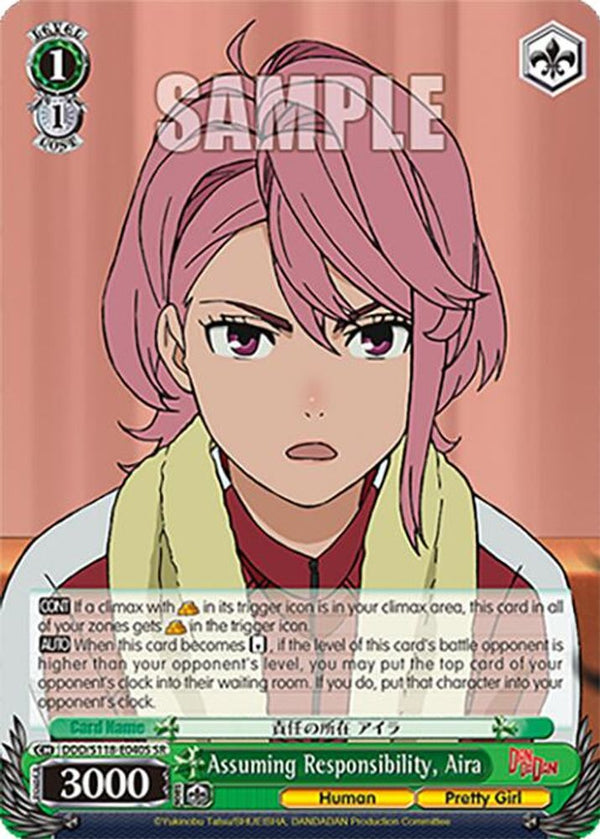 Assuming Responsibility, Aira (SR) - DDD/S118-E040SSR - Super Rare