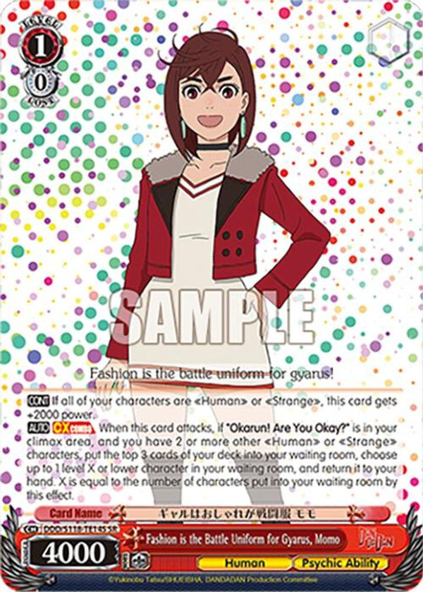 Fashion is the Battle Uniform for Gyarus, Momo (SR) - DDD/S118-TE14SSR - Super Rare