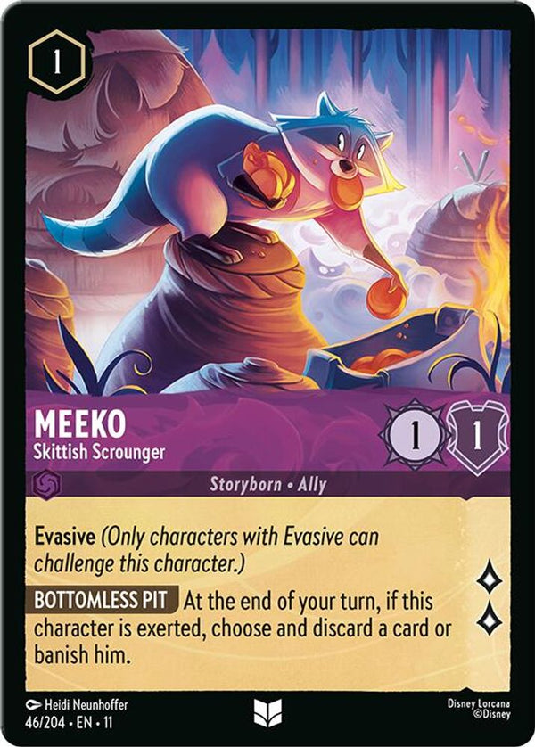 Meeko (Skittish Scrounger) - 46/204 - Uncommon