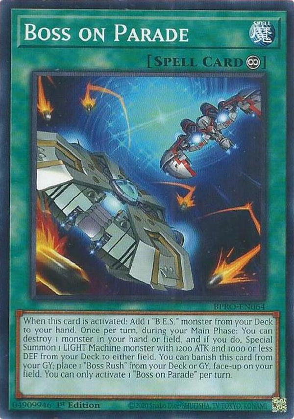 Boss on Parade - BPRO-EN064 - Common - 1st Edition