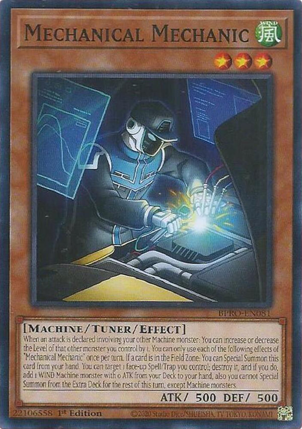 Mechanical Mechanic - BPRO-EN081 - Common - 1st Edition
