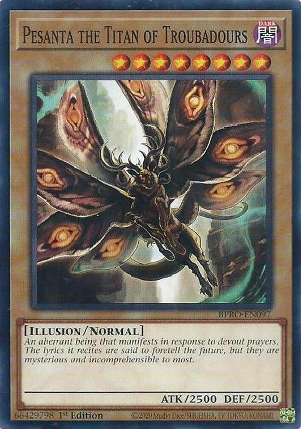 Pesanta the Titan of Troubadours - BPRO-EN097 - Common - 1st Edition