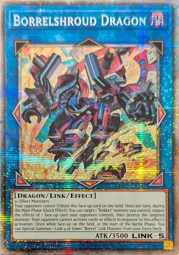 Borrelshroud Dragon - BPRO-EN047 - Starlight Rare - 1st Edition
