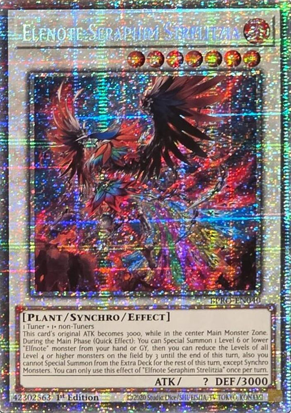 Elfnote Seraphim Strelitzia - BPRO-EN040 - Starlight Rare - 1st Edition