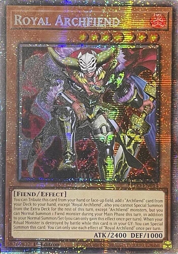 Royal Archfiend - BPRO-EN014 - Starlight Rare - 1st Edition