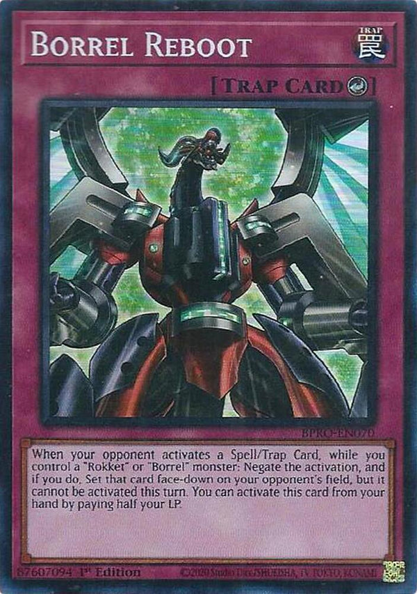 Borrel Reboot - BPRO-EN070 - Super Rare - 1st Edition