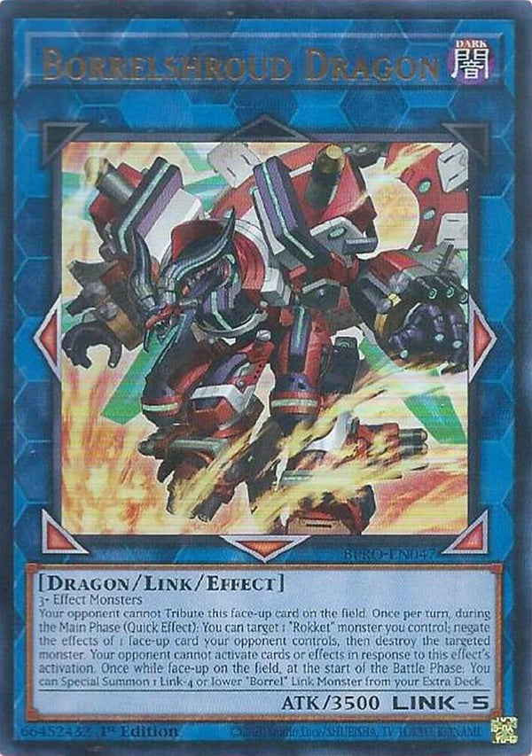 Borrelshroud Dragon - BPRO-EN047 - Ultra Rare - 1st Edition