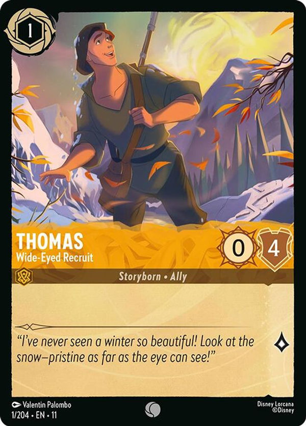 Thomas (Wide-Eyed Recruit) - 1/204 - Common