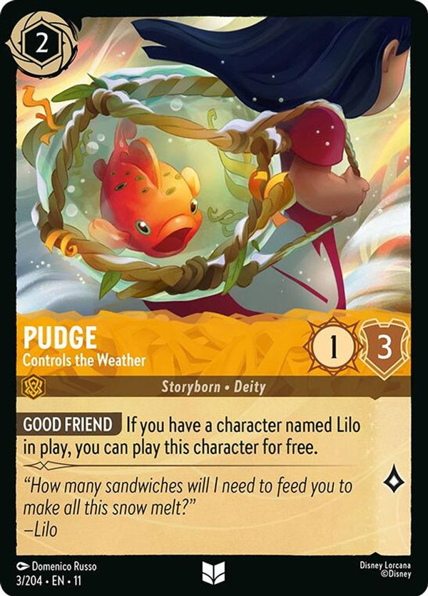 Pudge (Controls the Weather) - 3/204 - Uncommon