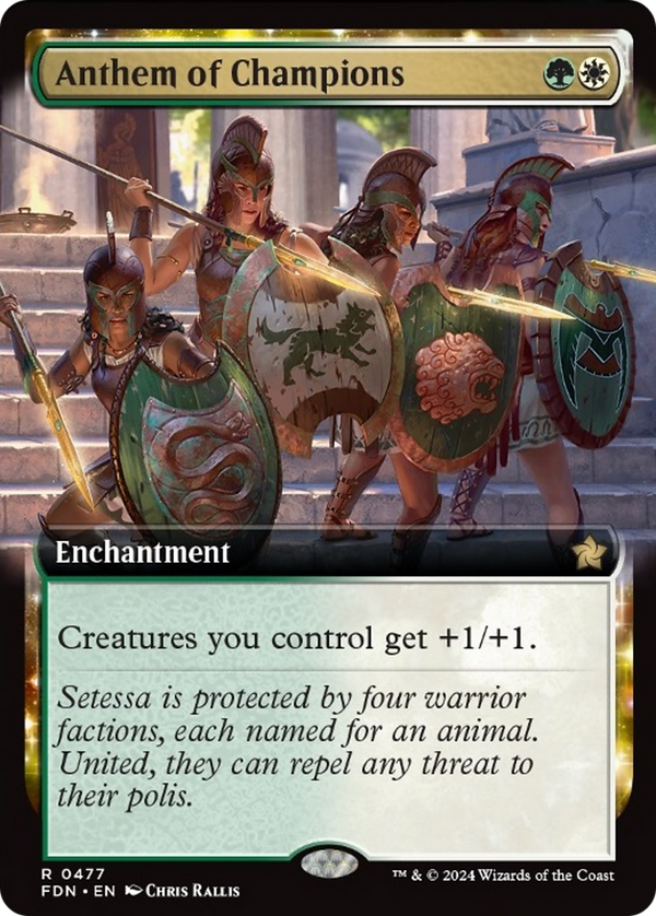 Anthem of Champions - Extended Art (FDN)