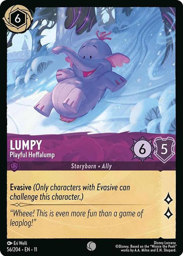 Lumpy (Playful Heffalump) - 56/204 - Common