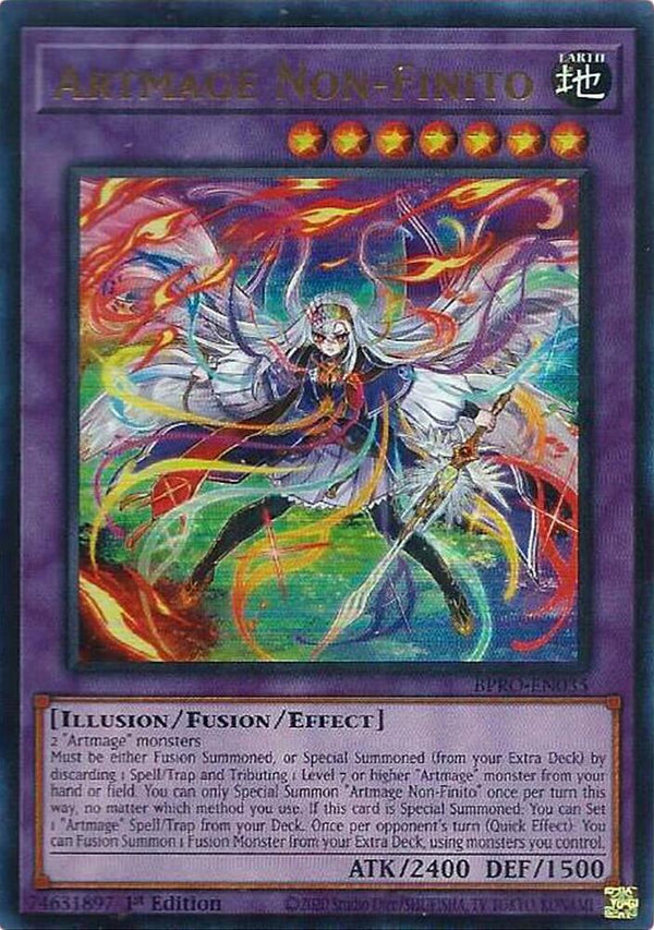 Artmage Non-Finito - BPRO-EN035 - Ultra Rare - 1st Edition
