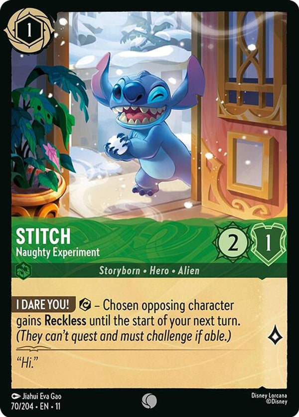 Stitch (Naughty Experiment) - 70/204 - Common