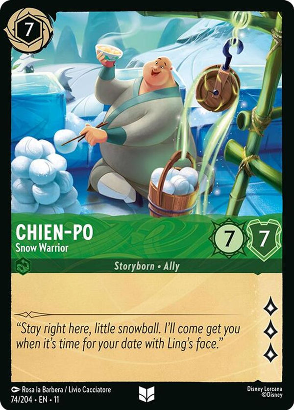 Chien-Po (Snow Warrior) - 74/204 - Uncommon