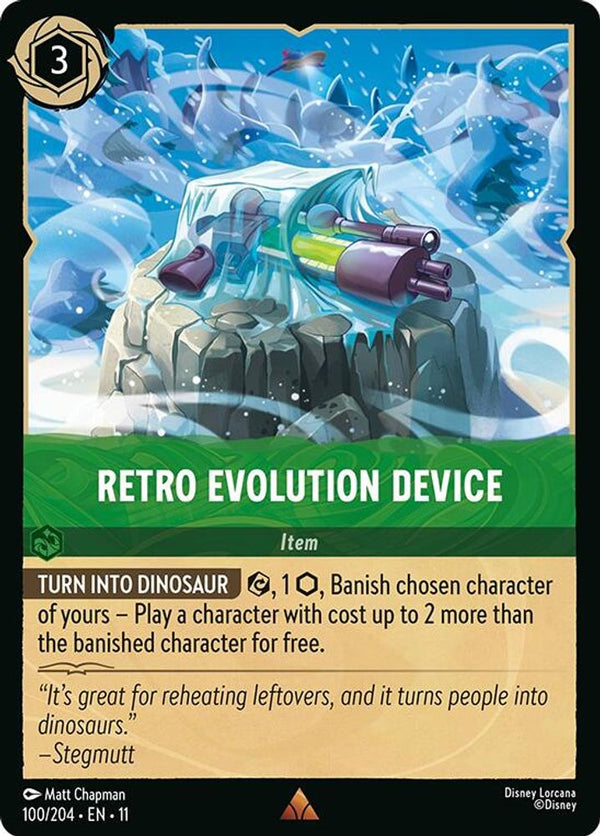 Retro Evolution Device - 100/204 - Rare