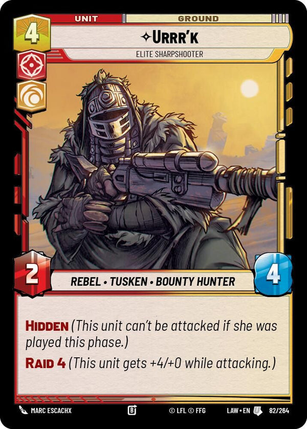 Urrr'k - Elite Sharpshooter - 82/264 - Uncommon