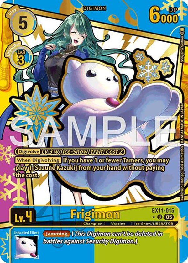 Frigimon (Rare Pull) - EX11-015 - Uncommon