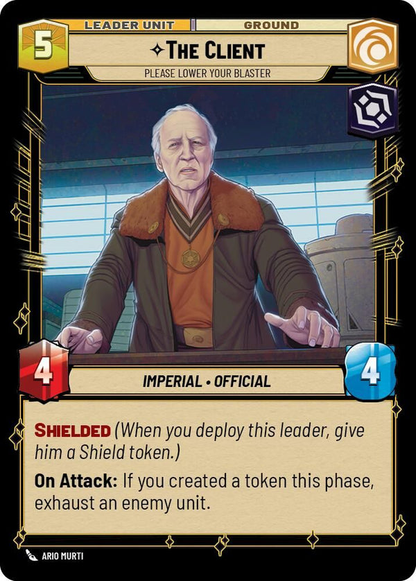 The Client - Please Lower Your Blaster - 16/264 - Common