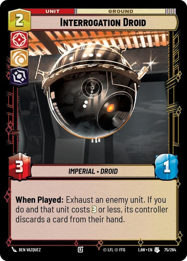 Interrogation Droid - 75/264 - Uncommon