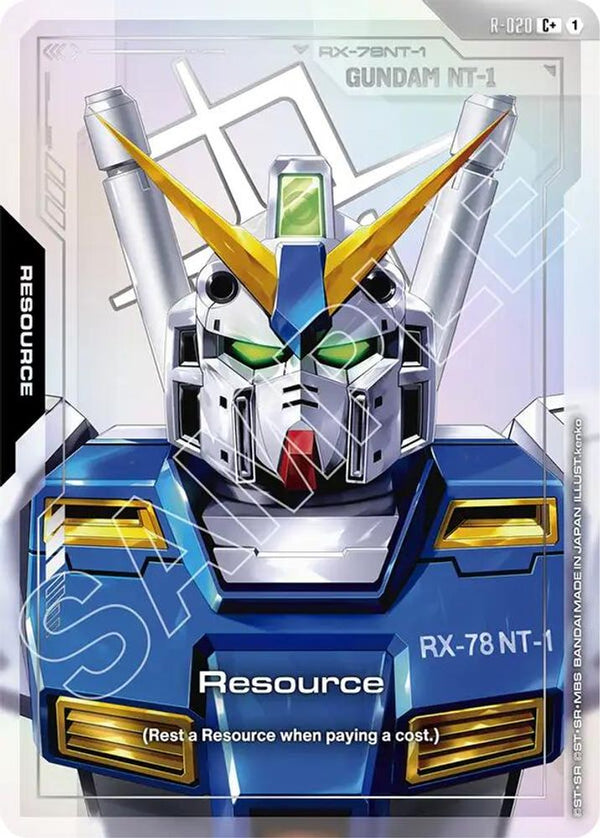 Resource (R-020) (C+) (Alternate Art) - R-020 - Common+