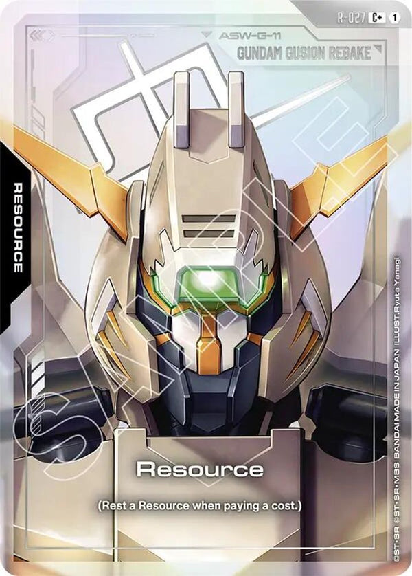 Resource (R-027) (C+) (Alternate Art) - R-027 - Common+