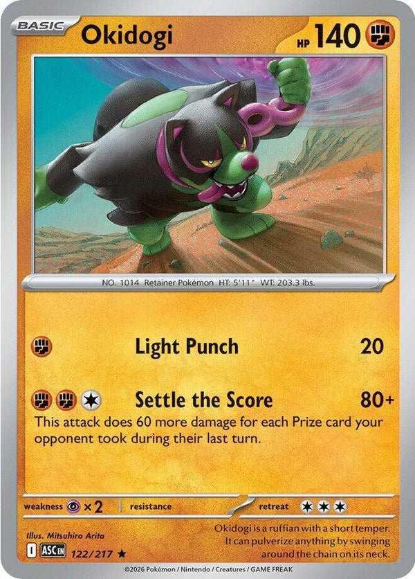 Okidogi - 122/217 - Rare