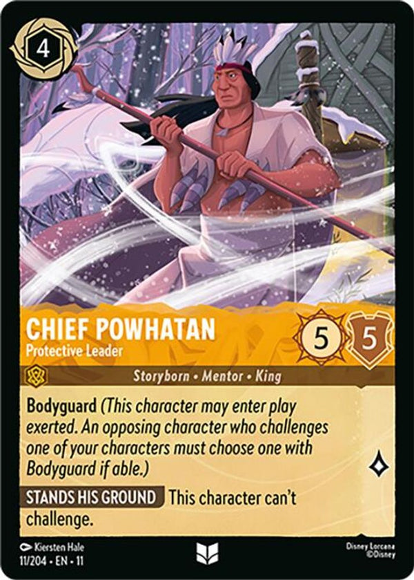 Chief Powhatan (Protective Leader) - 11/204 - Uncommon