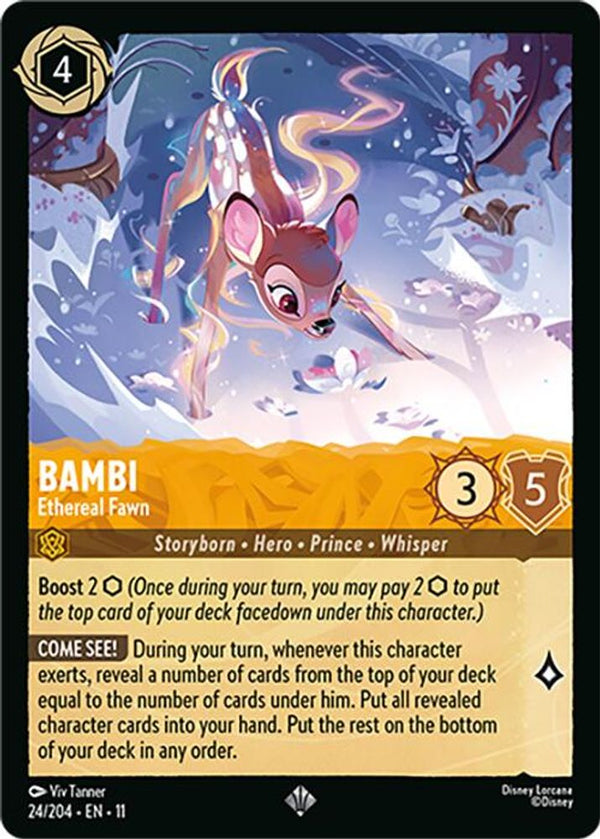 Bambi (Ethereal Fawn) - 24/204 - Super Rare