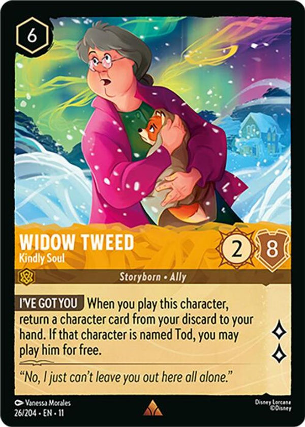 Widow Tweed (Kindly Soul) - 26/204 - Rare
