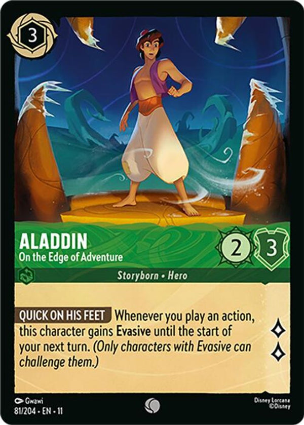 Aladdin (On the Edge of Adventure) - 81/204 - Common