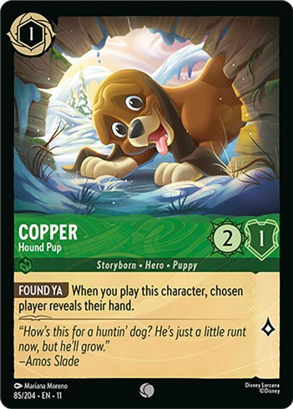 Copper (Hound Pup) - 85/204 - Common