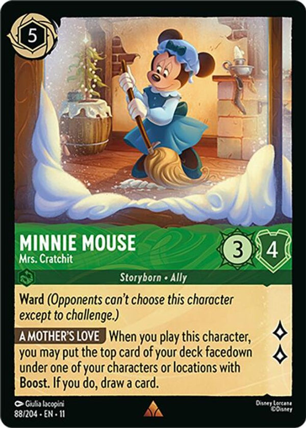 Minnie Mouse (Mrs. Cratchit) - 88/204 - Rare