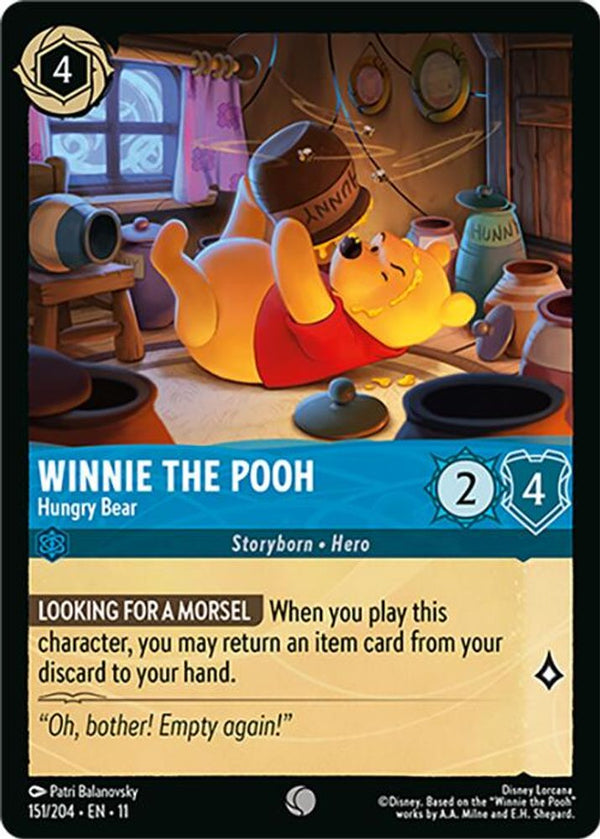 Winnie the Pooh (Hungry Bear) - 151/204 - Common