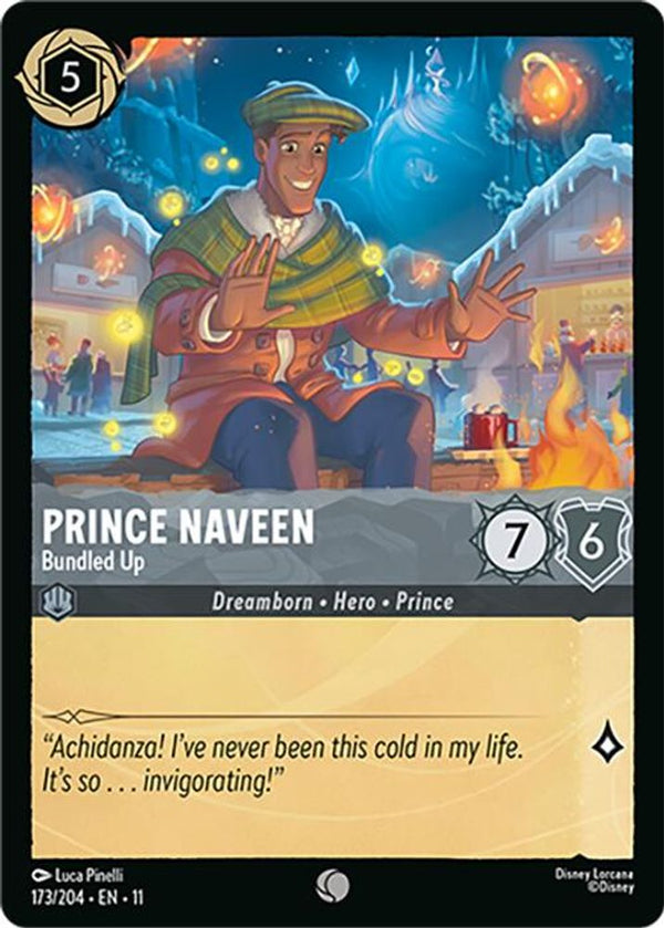 Prince Naveen (Bundled Up) - 173/204 - Common