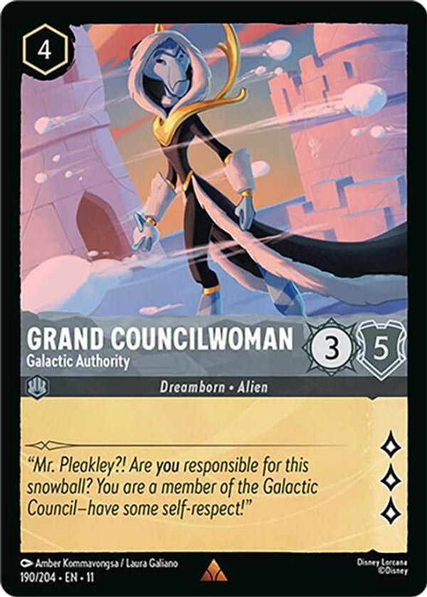 Grand Councilwoman (Galactic Authority) - 190/204 - Rare