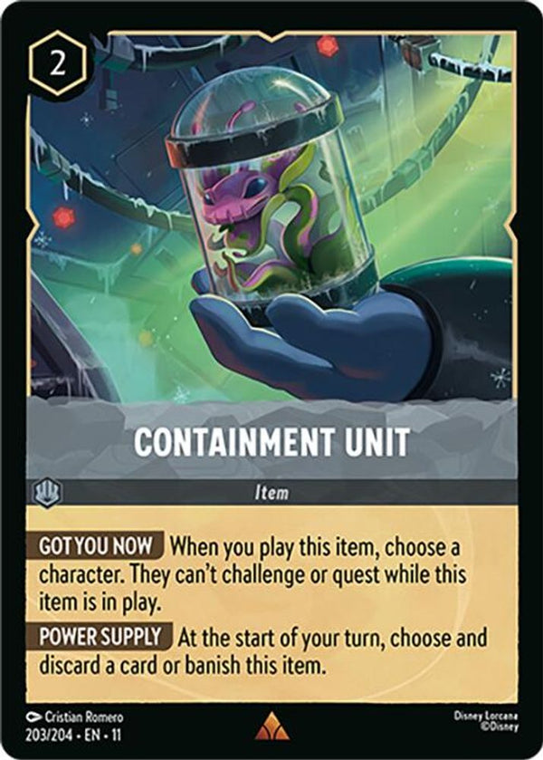 Containment Unit - 203/204 - Rare