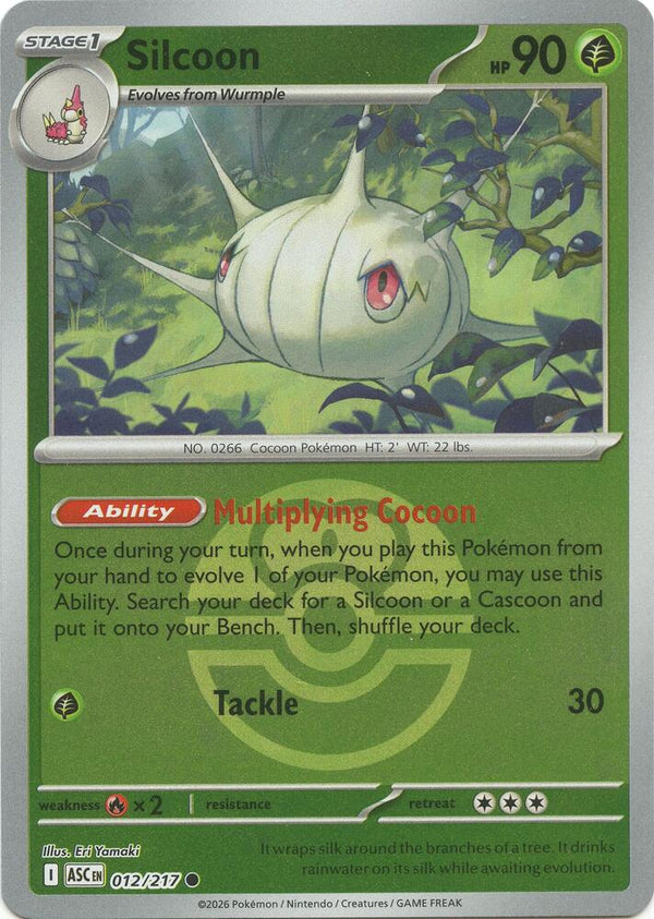 Silcoon (Love Ball) - 012/217 - Common