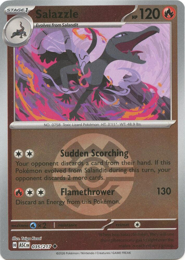 Salazzle (Quick Ball) - 035/217 - Uncommon
