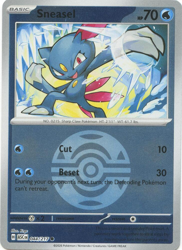Sneasel (Dusk Ball) - 044/217 - Common