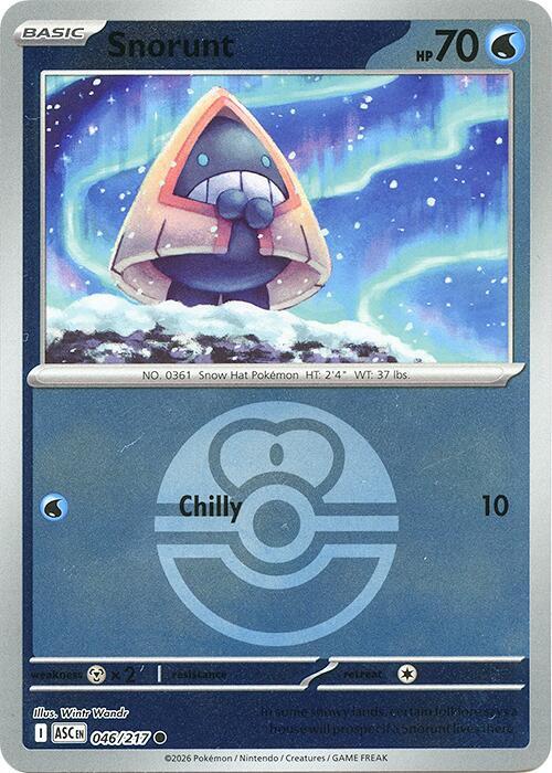 Snorunt (Love Ball) - 046/217 - Common