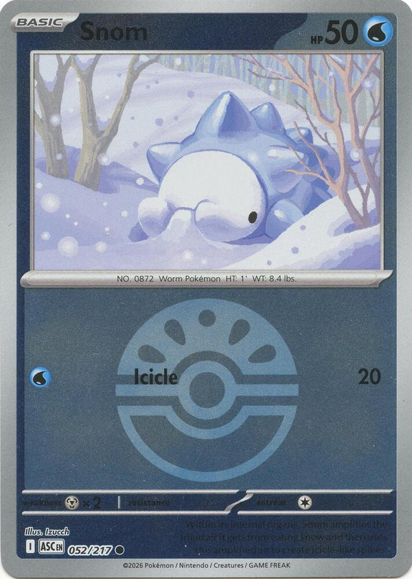 Snom (Friend Ball) - 052/217 - Common