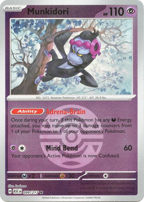 Munkidori (Dusk Ball) - 099/217 - Rare