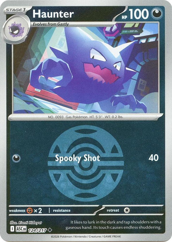 Haunter (Dusk Ball) - 124/217 - Uncommon