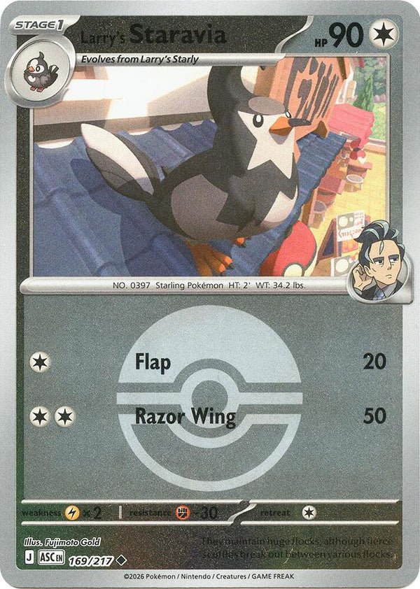 Larry's Staravia (Poke Ball) - 169/217 - Uncommon